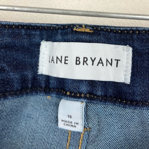 Lane Bryant Flex Magic waistband 18 Mid-Rise Boyfriend Capri Jeans - Picture 4 of 6